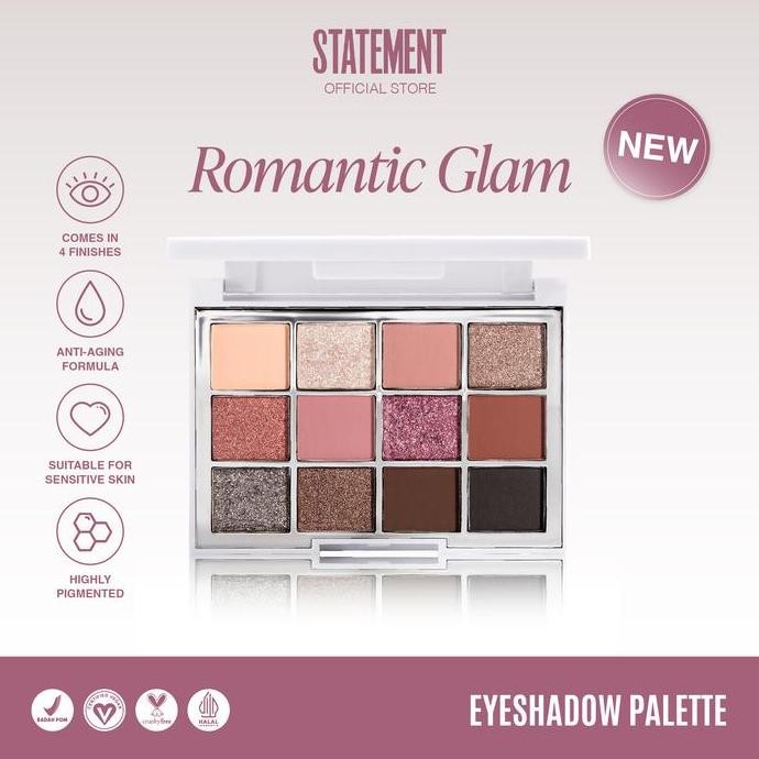 Statement  Romantic Glam Eyeshadow Palette