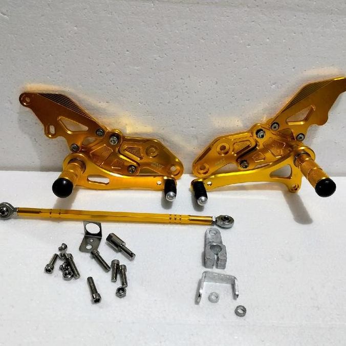 Step Underbone Dkt Model Nui Sato Vixion New Nvl Nva R15 Old Xabre Full Cnc Gold Restock