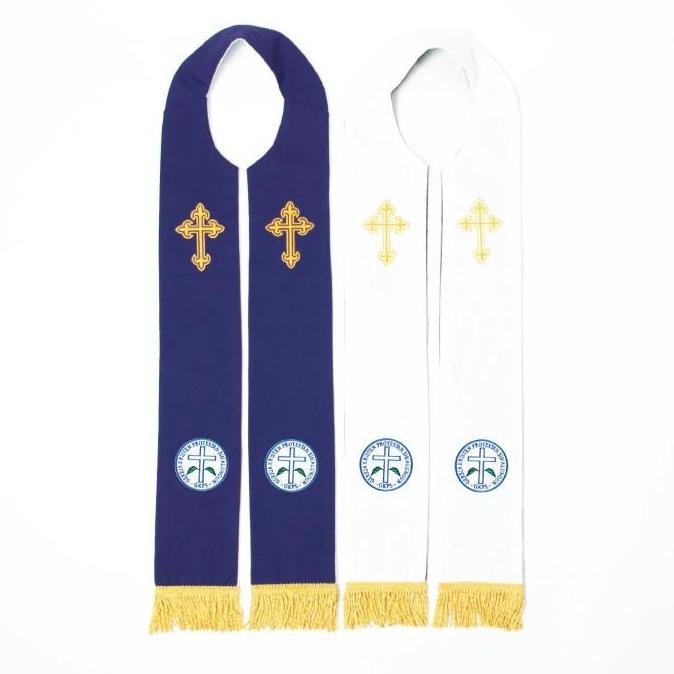 GKPS - STOLA BOLAK BALIK BORDIR - COTTON TROPICAL - JOS MIRACLE BANDUNG - MIRACLE - JMB