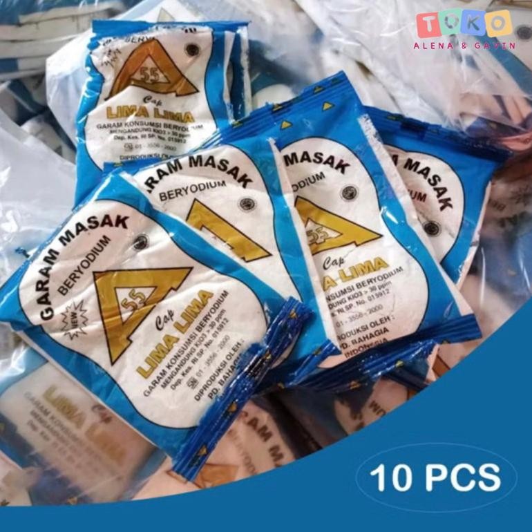 

(Terbaru) GARAM 10PCS BERYODIUM 100GRAM | TOKO ALENA GAVIN (Terlaris)