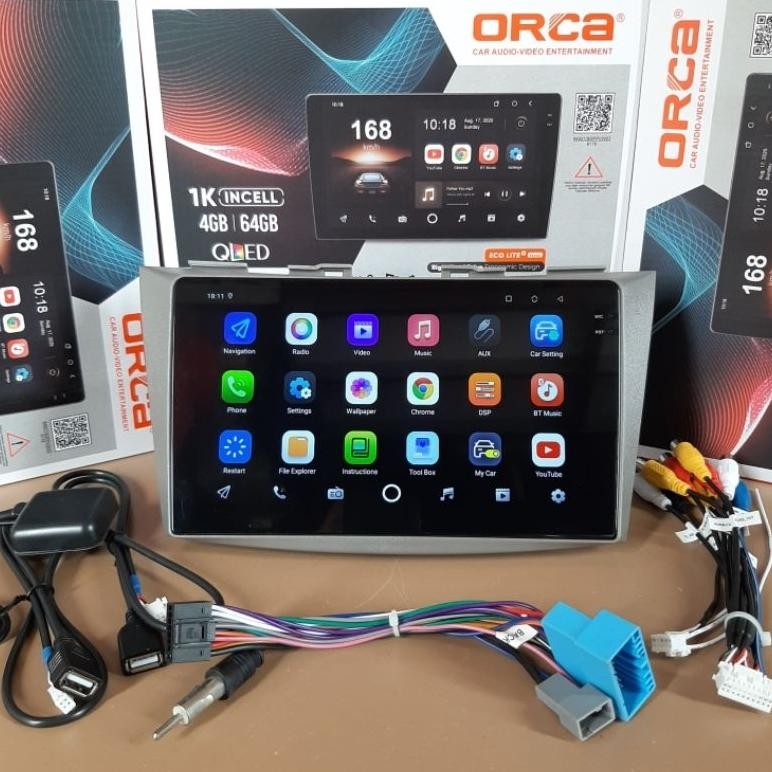 Terlaris Head Unit Android Orca Ertiga 2012 - 2017 Android 9 Inch Orca Ram 4/64 Gb Incell Black Scre