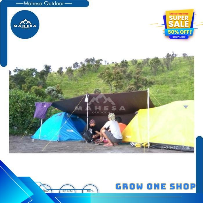 TIANG FLYSHEET ALUMUNIUM TARPTENT AWNING TENDA MOBIL CAMPING CAMPERVAN EKSLUSIF 