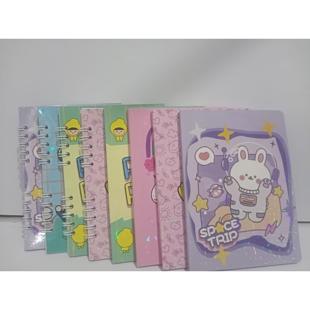 

GROSIR - NOTEBOOK A5 HVS 8PCS Aesthetic berbagai motif lucu dan menarik / coretan anak / hadiah / menggambar / journaling / souvenir
