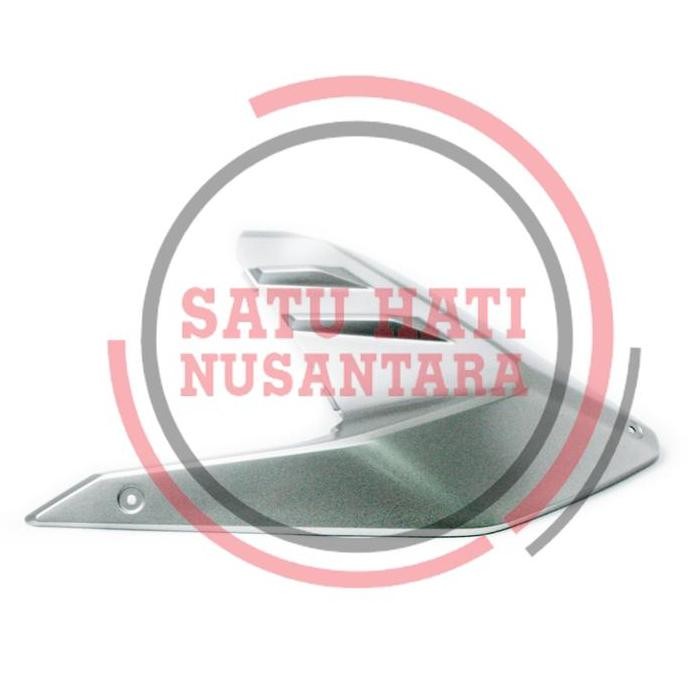 CB150X / CB 150R - HONDA ORI COWL RIGHT LEFT MIDDLE A SAYAP FAIRING - SILVER ORIGINAL DAN TERPERCAYA