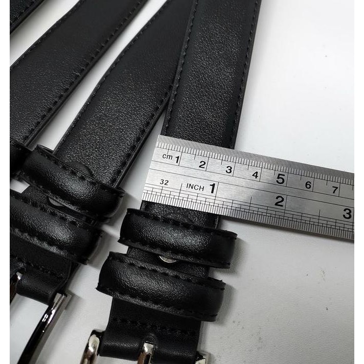 Promo Sabuk Ikat Pinggang Gesper Anak Sekolah Polos Lebar 3Cm Model Tusuk