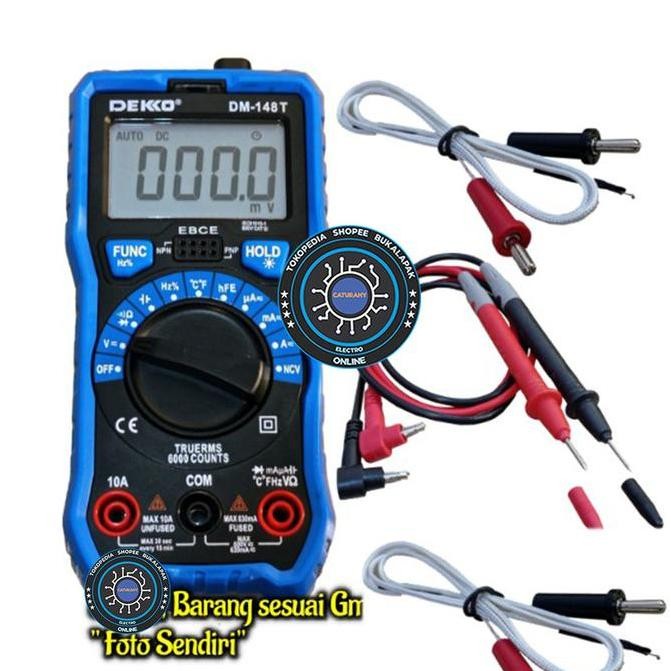 Avometer Digital Dekko Dm148T Avo Meter Dm 148C Auto Dm 148T 148