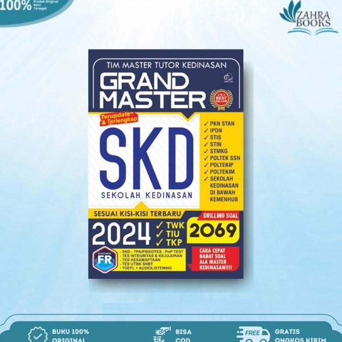 Buku Sekolah Kedinasan Skd - Grand Master Tes Masuk Sekolah Kedinasan