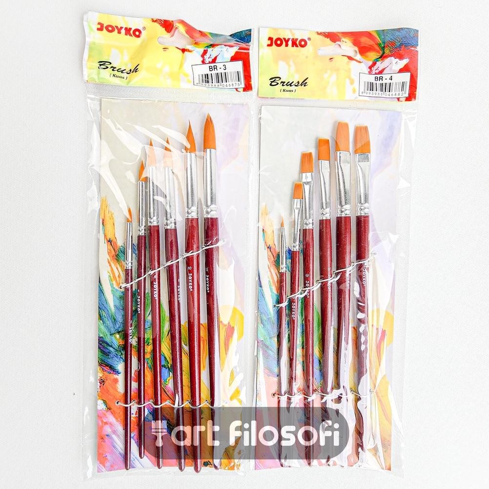 

Tg-342 Joyko Paint Brush Set | Kuas Lukis Set Tg-342