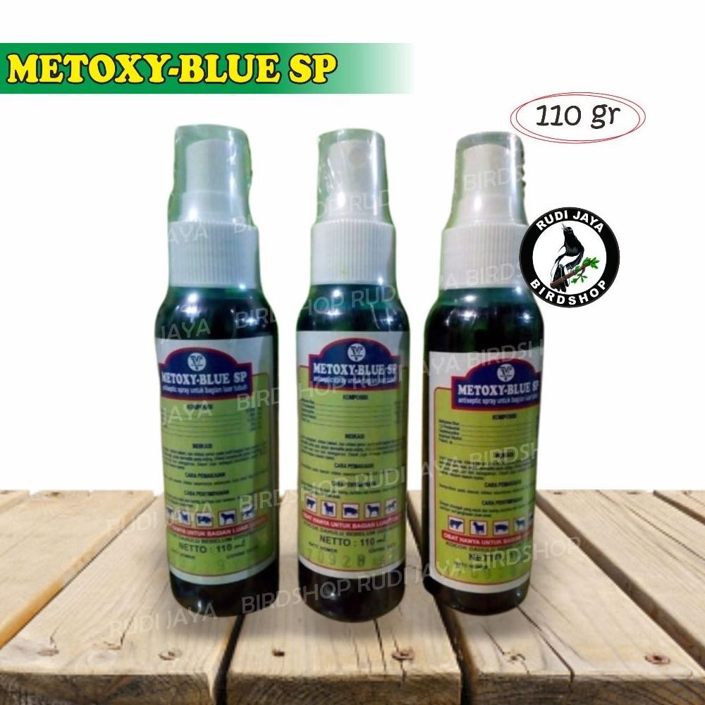 Aw89 Promo Gila Ga24 Metoxy Blue Sp Metoxy-Blue Sp Obat Luka Hewan Ternak Sapi Kambing Domba Kuda Ba