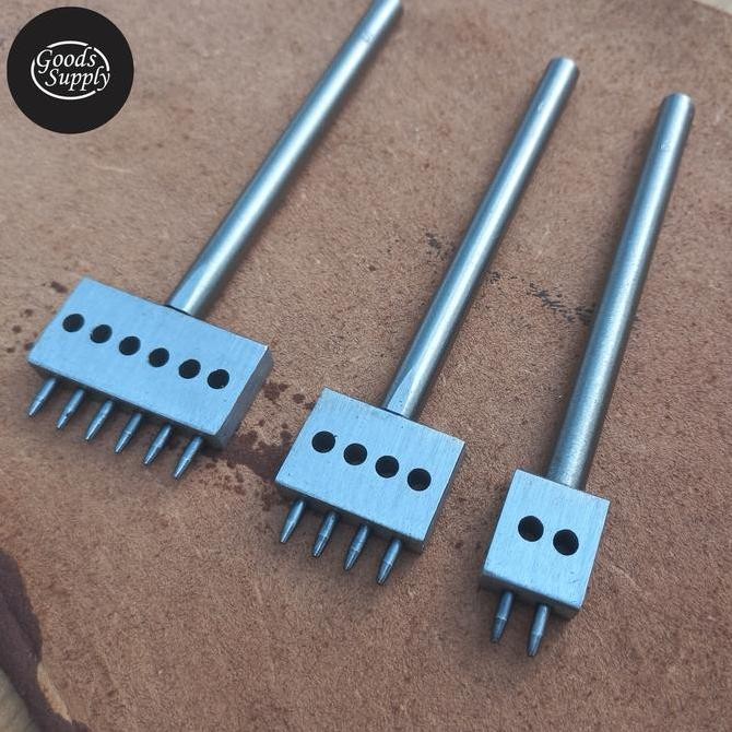 

Kualitas terbaik] 6mm Round Hole Stitching Hole Punch Leather Craft Tools | Prong Bulat Tebal Lubang Jahitan Bulat Kerajinan Kulit