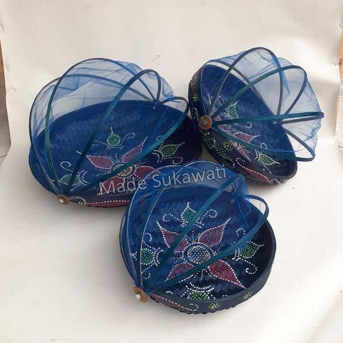 {{{{}}] Set wadah tedung saji isi 3pcs kerajinan wadah tradisional bali