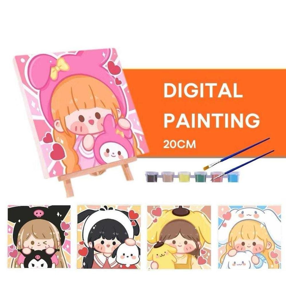 

Mega Sale (Lc) Paint By Number Aestetic Alat Lukis Anak Painting Set Mega Sale