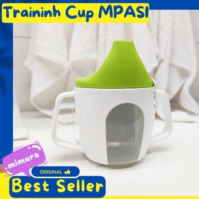 Gelas Sipper Cup Mpasi Training Cup Bayi Alat Makan Anak Plastik Ik