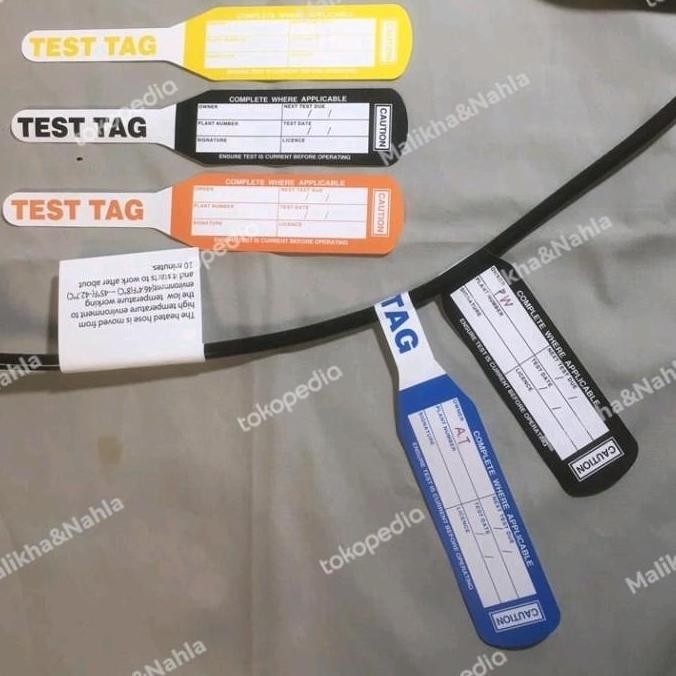 

best seller] Self Laminating Test Tag DI Cilandak