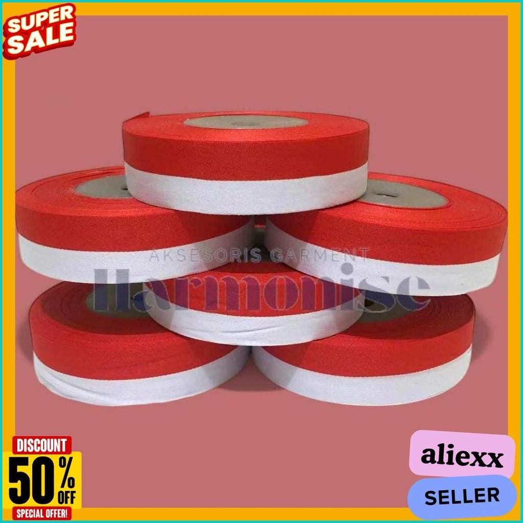 

Pita Merah Putih Eagle Brand Pita Kemerdekaan Pita Serba Serbi 17 Agustus Pita Bendera Merah Putih