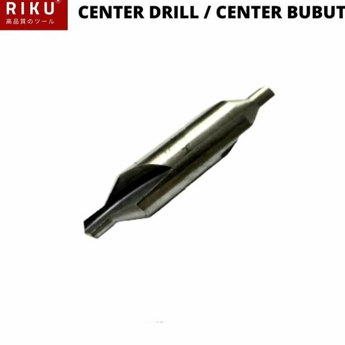 Centre Center Drill / Center Bubut 8 mm mili - Bodi 16 mm mili