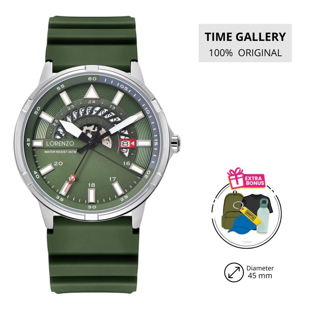 Jam tangan original lorenzo ori r-6106mt ss6 r6106mtss6 r 6106 mtss6 6106m r6106 mtss6 r6106m mt ss6