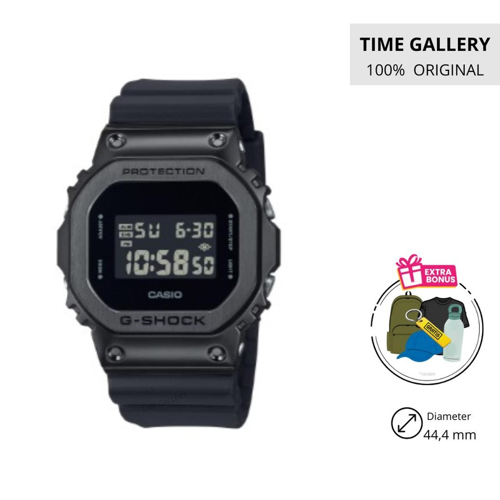 Jam tangan 100% original casio g-shock ori gshock gm-5600ub-1dr gm5600ub1dr gm5600ub 1d gm5600u 1 gm