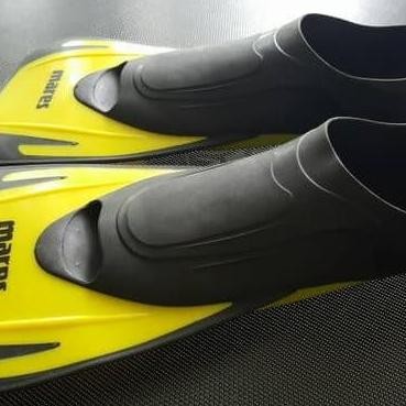 Alat Selam Sepatu Katak Fin Untuk Renang Merk Mares Dapat Tas Jaring