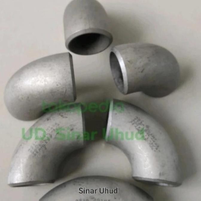 Elbow Stainless 304 2,5 Inch Sch 10 . Knee Las Stainless