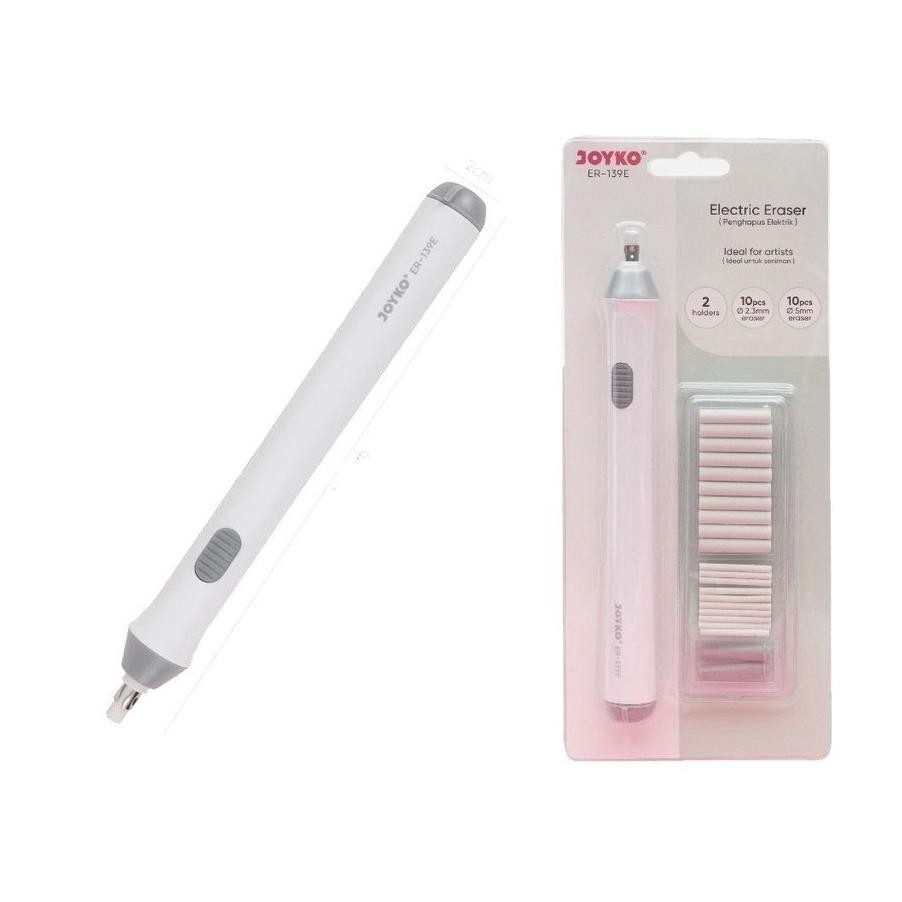 

Set Penghapus Pensil Elektrik Electric Eraser Refill Joyko Er139E