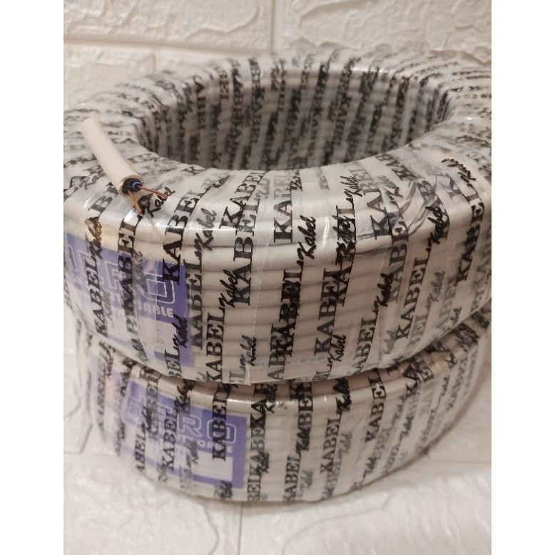 kabel tunggal 2x1,5 isi 50 meter rol/ kabel listrik 1 rol isi kawat hero kabel promo murah