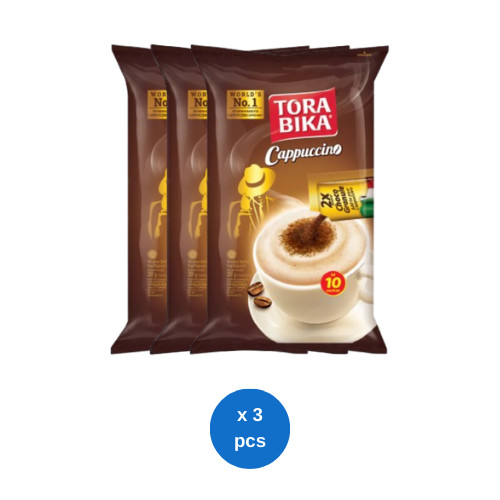

Torabika Cappuccino 10s @ 25gr x 3 pcs
