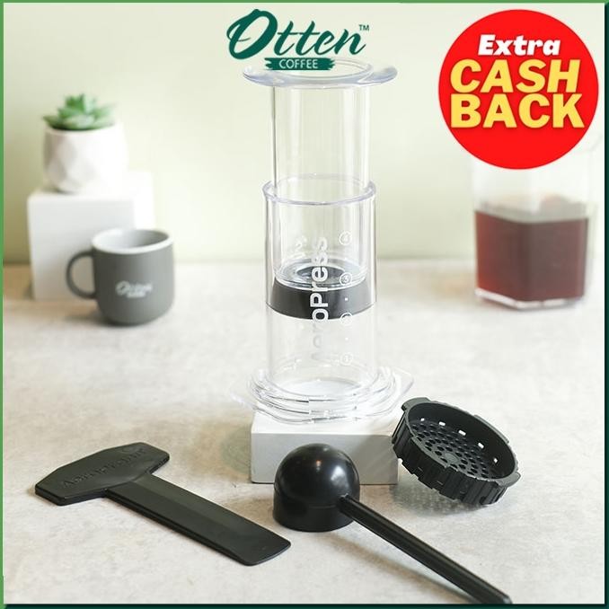 AeroPress - Clear Coffee Press - Alat Kopi Seduh Manual Press Brewer