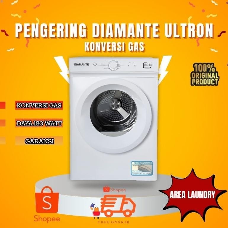 pengering konversi dryer diamante 10,5 kg type ultron