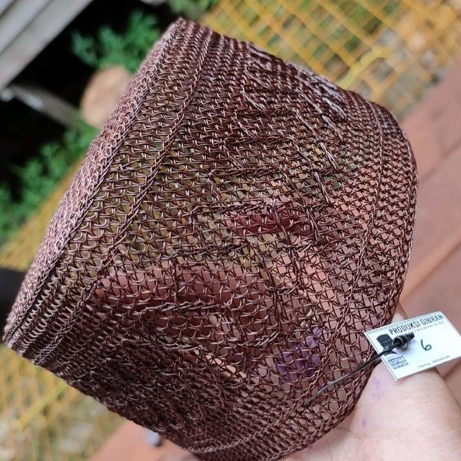 PROMO Peci resam / kopiah jangang tipe 25 by Gibran Songkok Motif Muslim