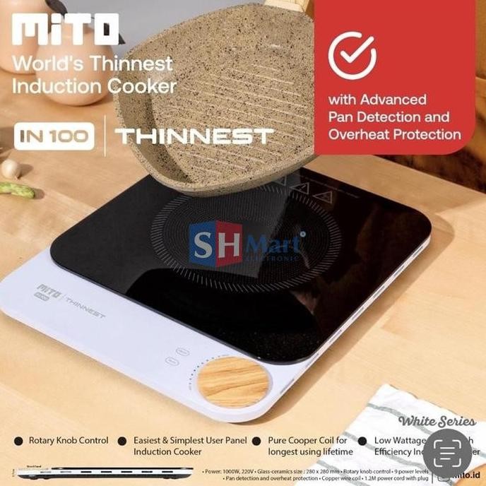 Kompor Induksi Listrik Mito In100 / Kompor Listrik Mito In-100 (Medan) Co