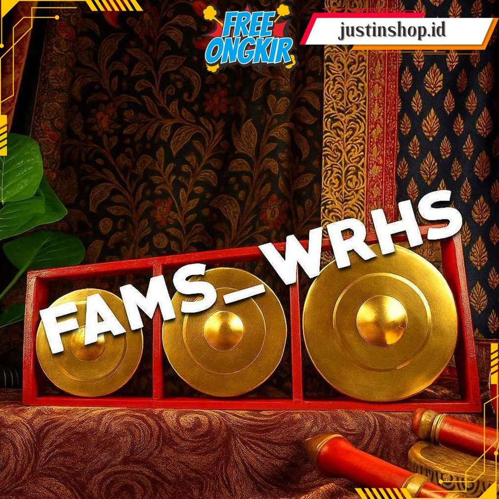 Kenong Isi 3 Kenong Gamelan Mainan Anak Alat Musik Tradisional Berkualitas  Original Produk