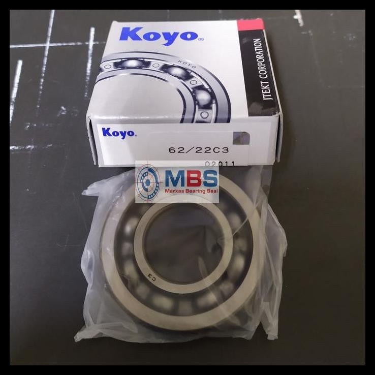 HOT DEAL BEARING 62/22 C3 MERK KOYO ASLI JAPAN 62 22 6222 !!!!!!