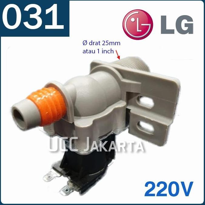BEBAS ONGKIR - solenoid water valve mesin cuci LG Inverter AC 220V