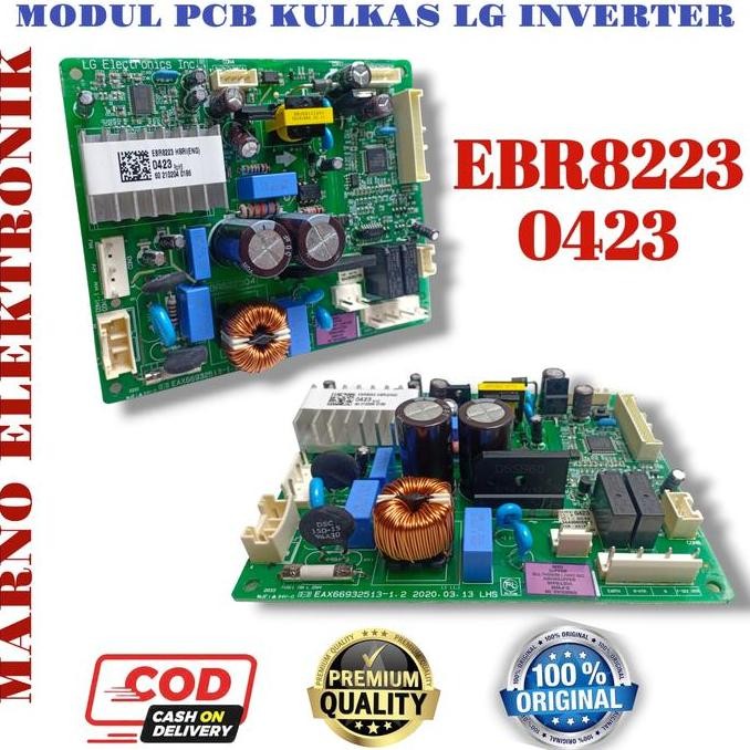 Modul Pcb Kulkas Lg Inverter Part Ebr8223 0423 Ebr82230423 New Co