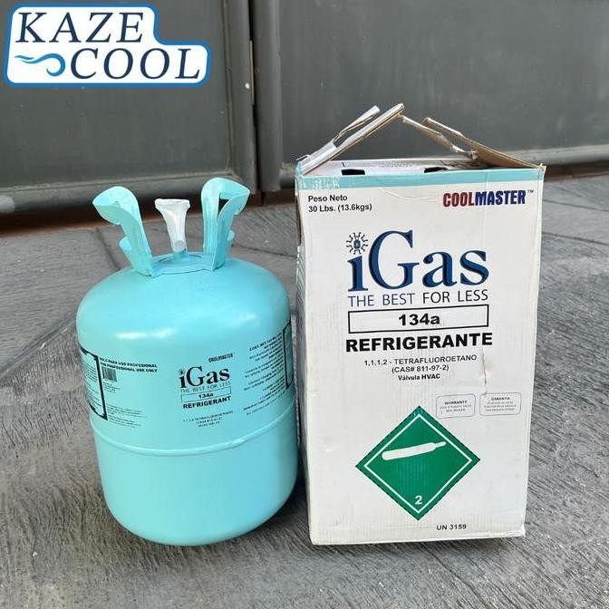 Freon Igas R134A - R 134A - R134 A Refrigerant 13.6 Kg Co