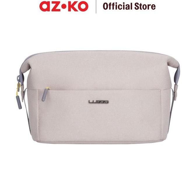 LUGGO PHOENIX TAS ORGANIZER CLUTCH TOILETRY - COKELAT CHAMPAGNE