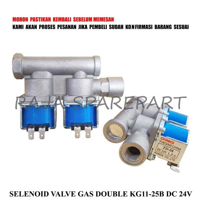 Selenoid Oven Deck / Selenoid Valve Oven / Selenoid Valve Gas Double Kg11-25B Dc 24V Co