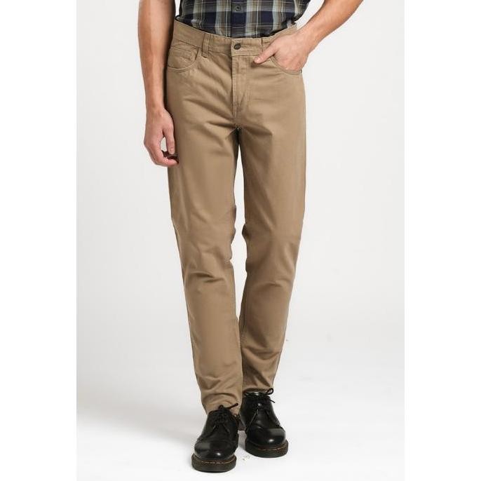 Emba Classic - EPA 012 Celana Panjang Pria 5 Pocket Slim Fit Collection Basic Casual Tebal Chino For