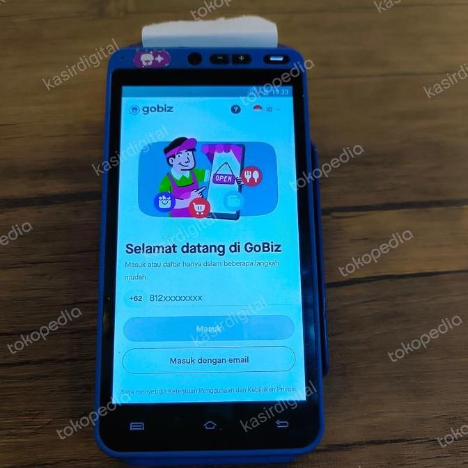 Mesin Kasir Android Pos Ingenico Apos A8 Spots Gobiz Co