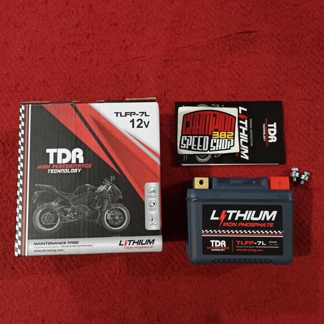 Aki TDR Lithium Iron TLFP-7L 12V R6 R25 CB150R CBR150 CRF 150L CBR150R Original
