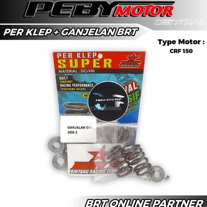 Per Klep BRT CRF 150 Head STD Standar Per Klep Swedia Original