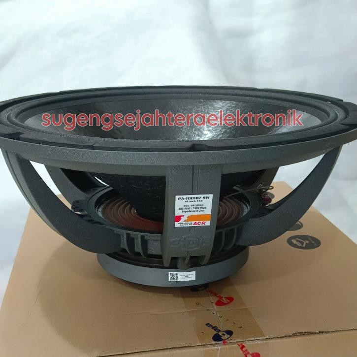 Eq-77 Li34 Speaker 18 Inch Acr Fabulous Pa 100187 Sw Subwoofer Premium