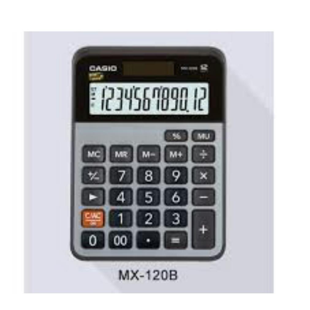

Sd83 My56 Casio Mx-120S - Kalkulator Meja / Calculator Mx-120B Viral