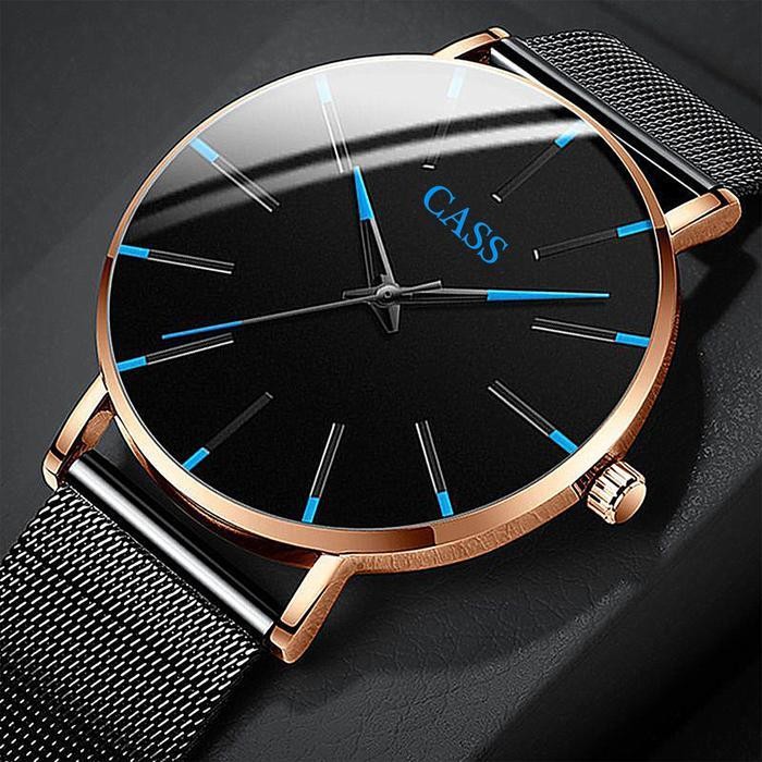 Promo.. Cass Jam Tangan Pria Jam Tangan Pria Anti Air Jam Jam Tangan Rantai Pria Jam Tangan Pria Ant