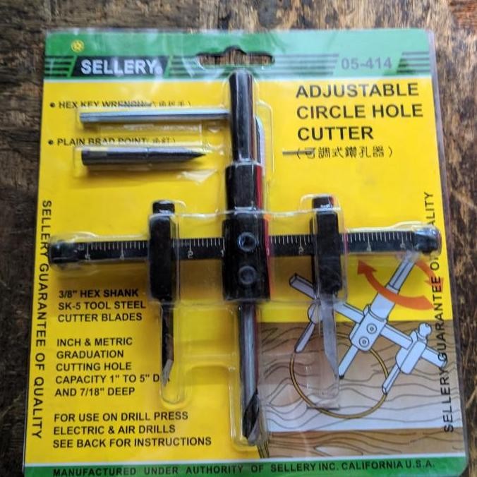 

Bst Ready Adjustable Hole Cutter Sellery Best Seller