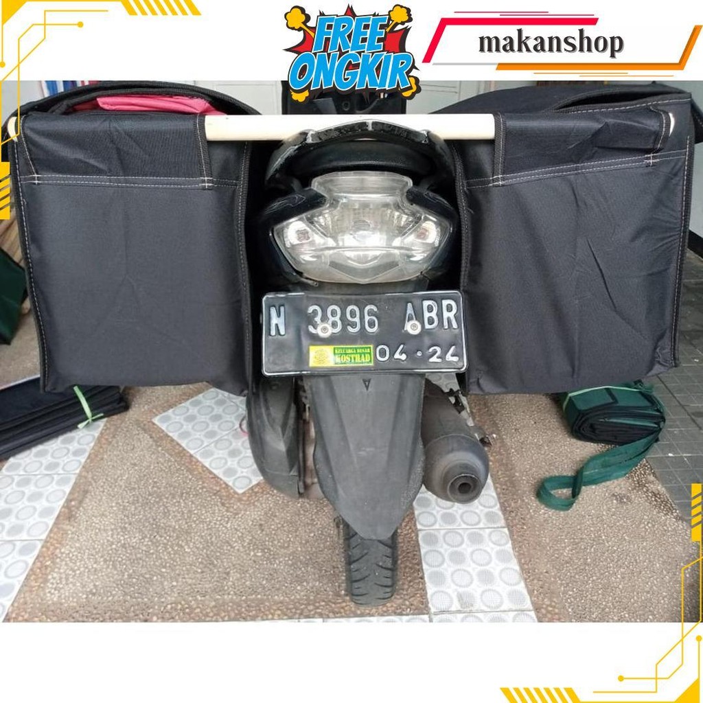 Tsk Tas Motor Kecil Tas Kurir Tas Bagasi Tas Pos Tas Bronjong Tas Barang Sadle Bag Siap Kirim