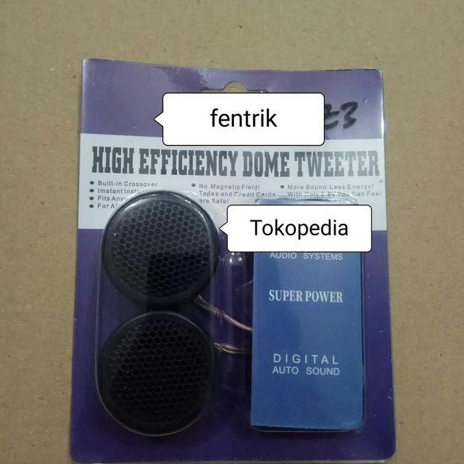 DF339>> Tweeter / Tweter / Twitter Speaker Mobil 200 Watt W