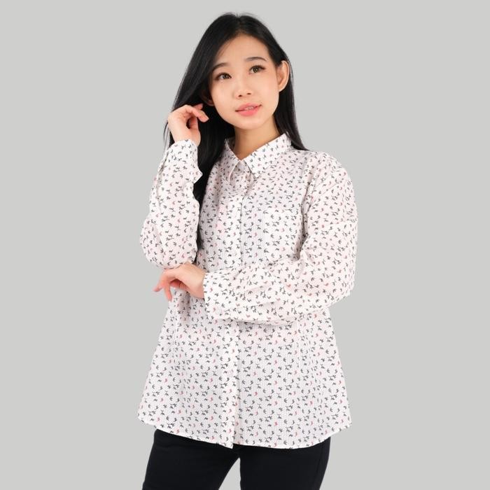 Ct_C1077 Monellina 5012 Baju Blouse Atasan Xxl Jumbo Murah Wanita Kekinian Asd-86
