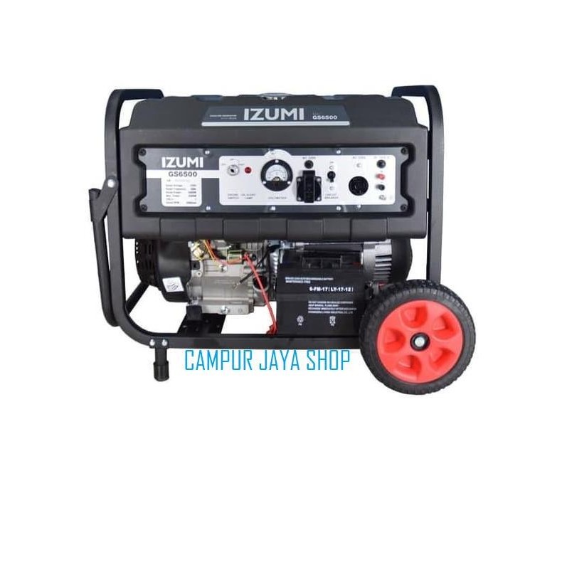 Genset Izumi Bensin Tembaga 5000 Watt W Atau Generator Listrik Gs 6500